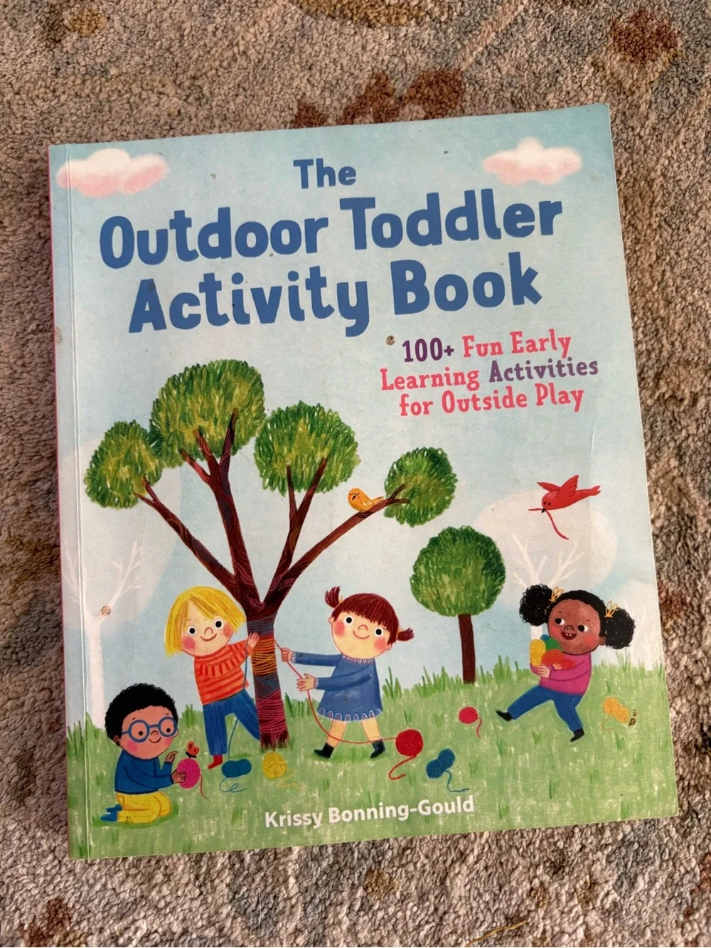 The Outdoor Toddler Activity Book - Light Blue -